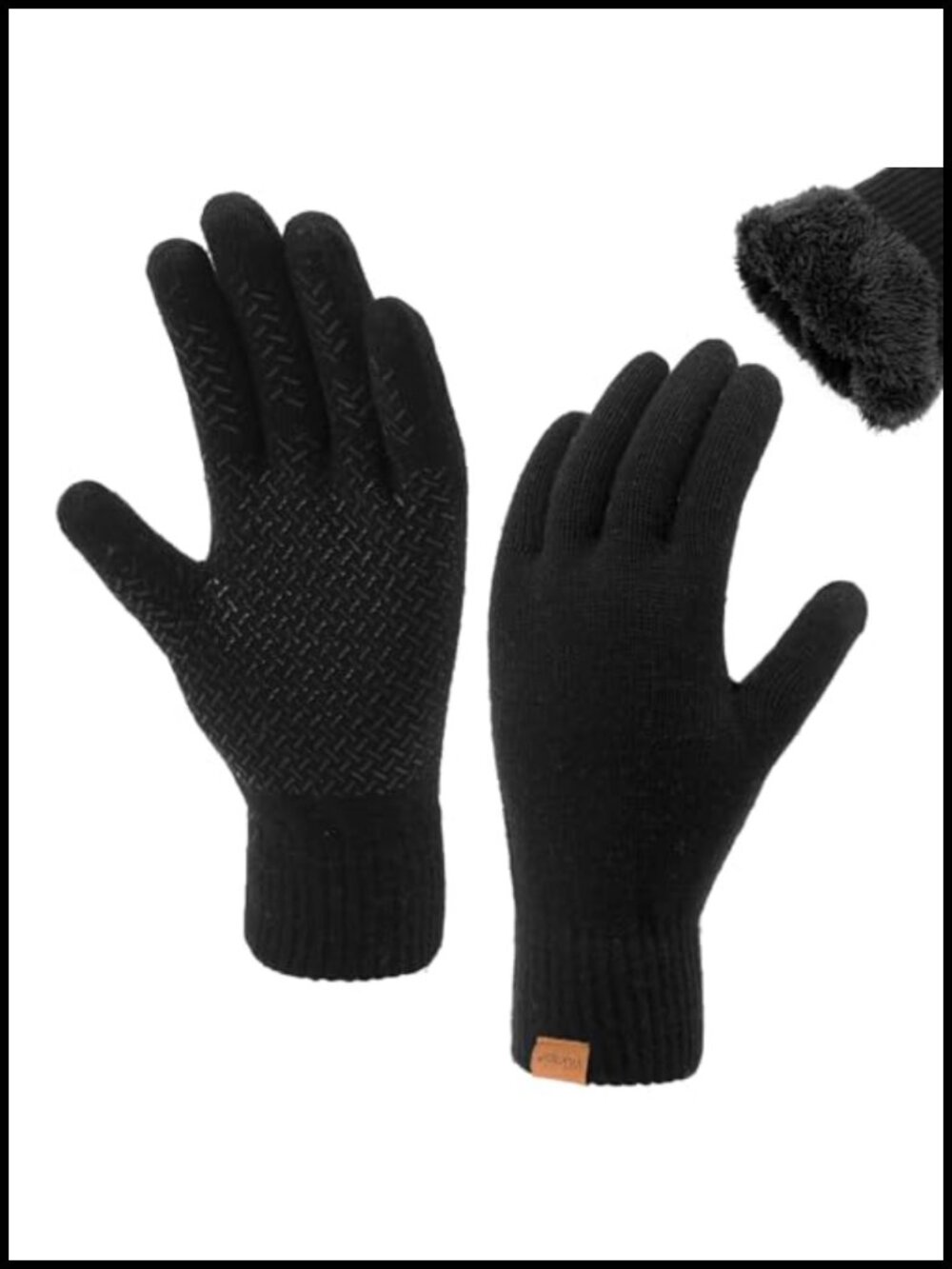 Winter Touchscreen Gloves Thickened Lined Anti-Slip Thermal Unisex